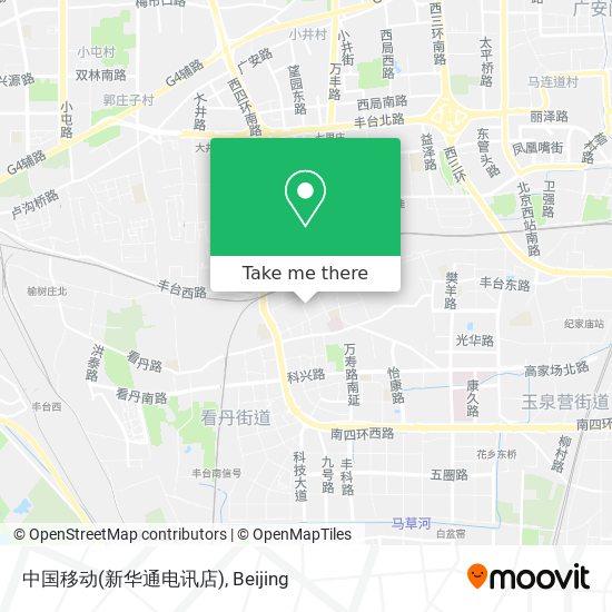 中国移动(新华通电讯店) map