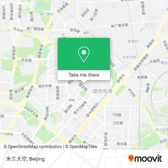 米兰天空 map