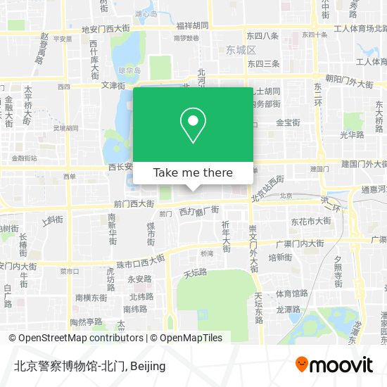 北京警察博物馆-北门 map