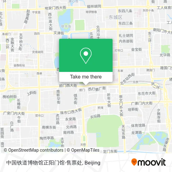 中国铁道博物馆正阳门馆-售票处 map