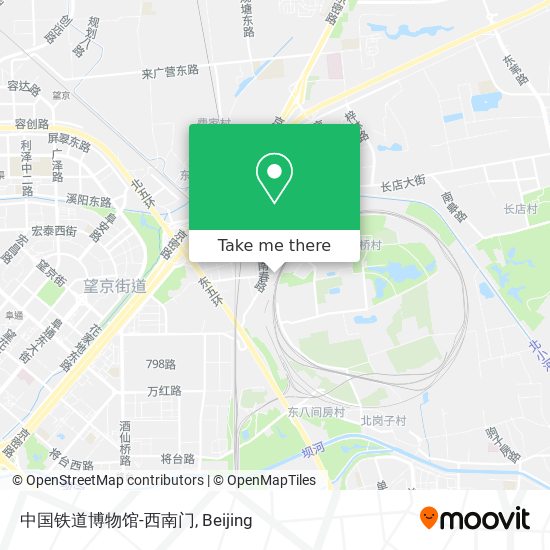 中国铁道博物馆-西南门 map