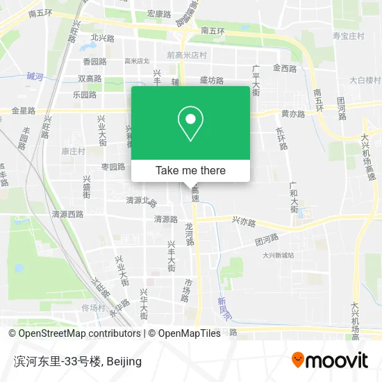 滨河东里-33号楼 map