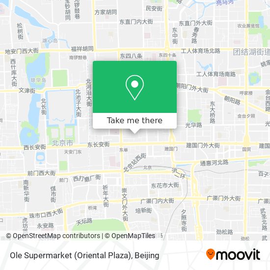 Ole Supermarket (Oriental Plaza) map
