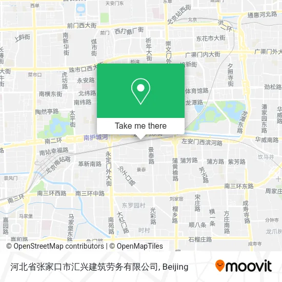河北省张家口市汇兴建筑劳务有限公司 map
