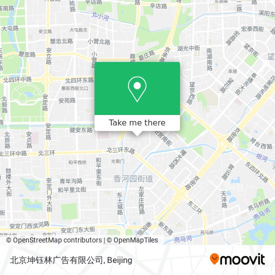 北京坤钰林广告有限公司 map