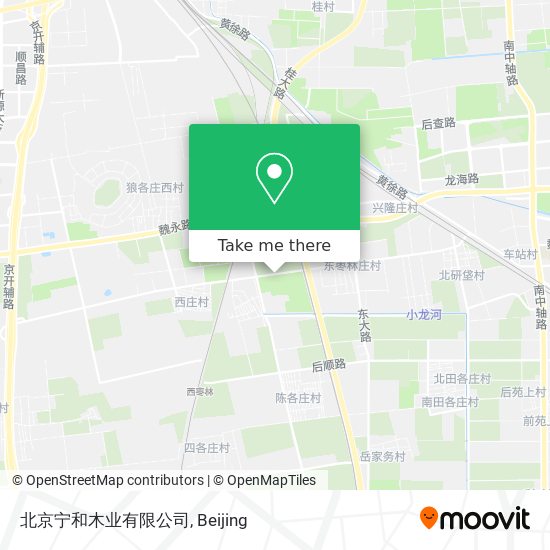 北京宁和木业有限公司 map