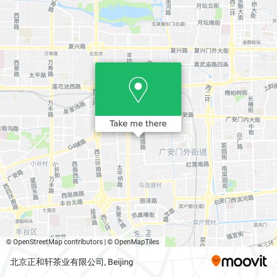 北京正和轩茶业有限公司 map