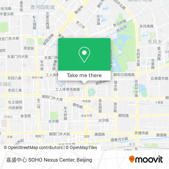 嘉盛中心 SOHO Nexus Center map