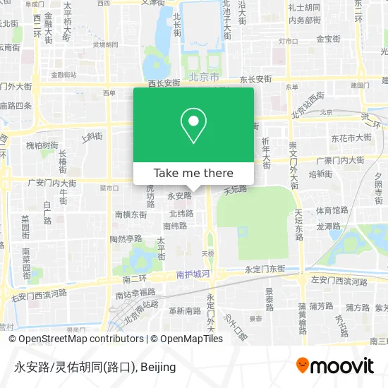永安路/灵佑胡同(路口) map