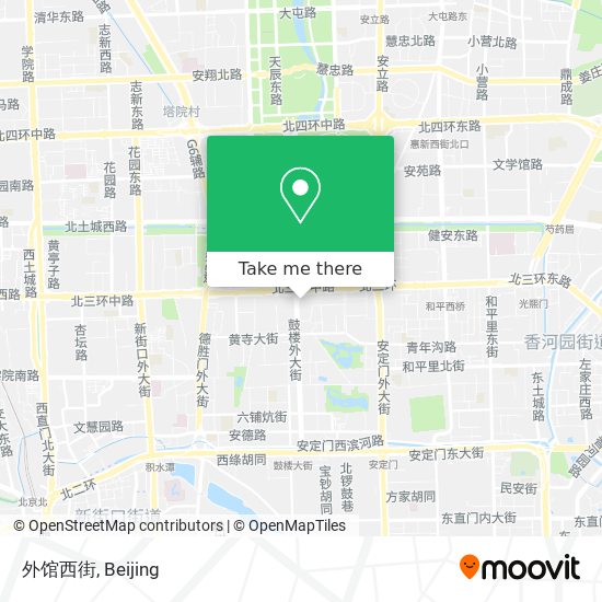 外馆西街 map