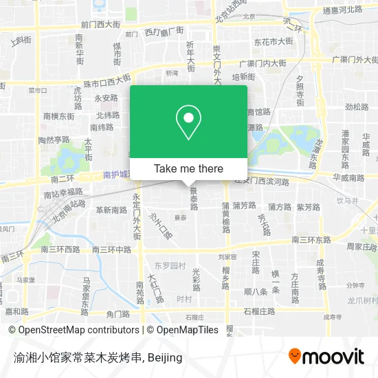 渝湘小馆家常菜木炭烤串 map