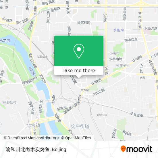 渝和川北尚木炭烤鱼 map