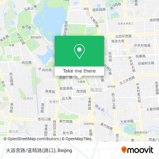 火器营路/蓝晴路(路口) map
