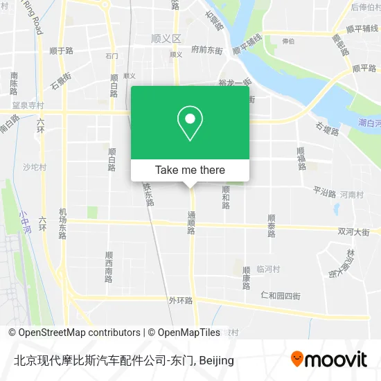 北京现代摩比斯汽车配件公司-东门 map