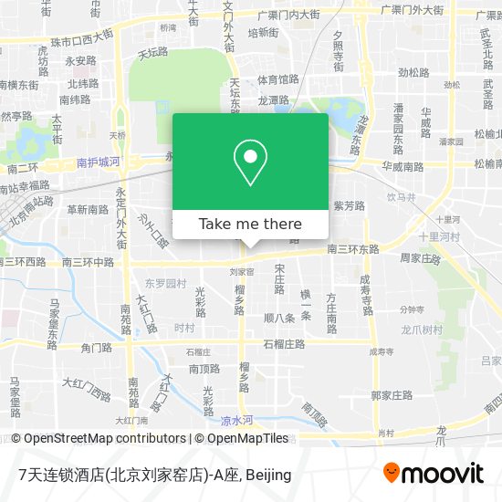 7天连锁酒店(北京刘家窑店)-A座 map