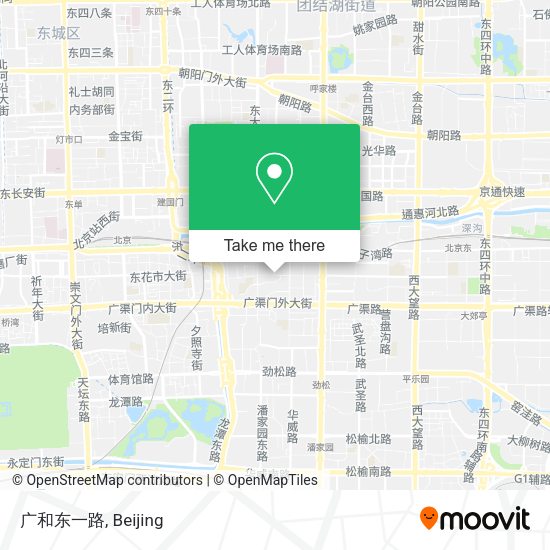 广和东一路 map