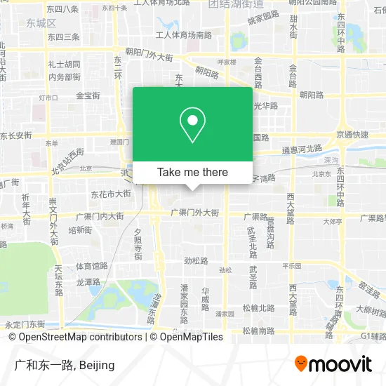广和东一路 map