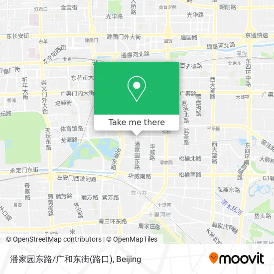 潘家园东路/广和东街(路口) map