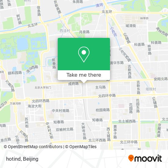hotind map