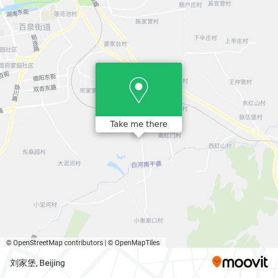 刘家堡 map