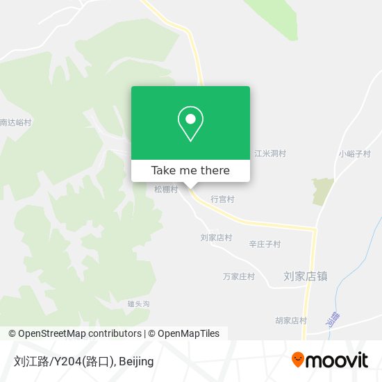 刘江路/Y204(路口) map