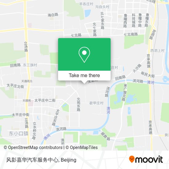 风影嘉华汽车服务中心 map