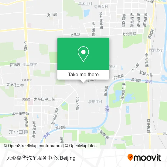 风影嘉华汽车服务中心 map
