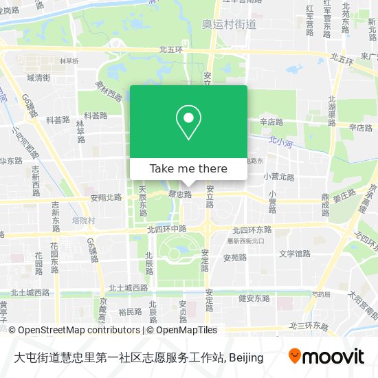 大屯街道慧忠里第一社区志愿服务工作站 map
