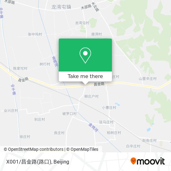 X001/昌金路(路口) map