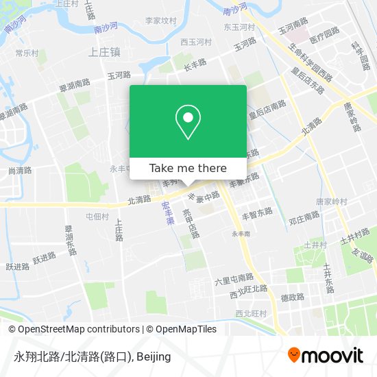 永翔北路/北清路(路口) map