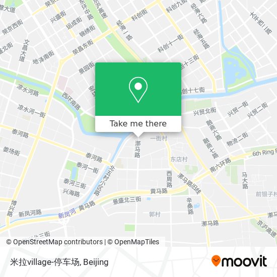 米拉village-停车场 map