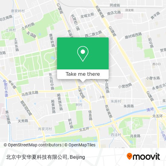 北京中安华夏科技有限公司 map