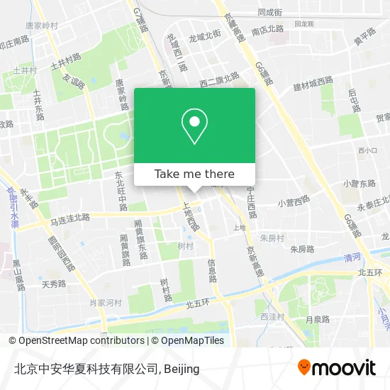 北京中安华夏科技有限公司 map