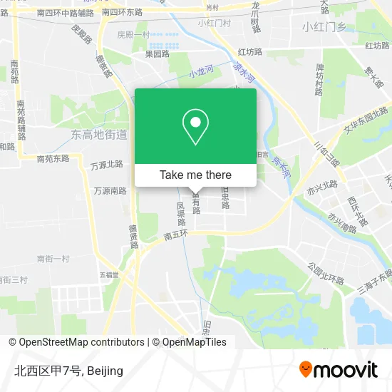 北西区甲7号 map