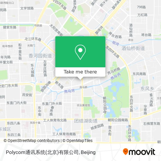 Polycom通讯系统(北京)有限公司 map
