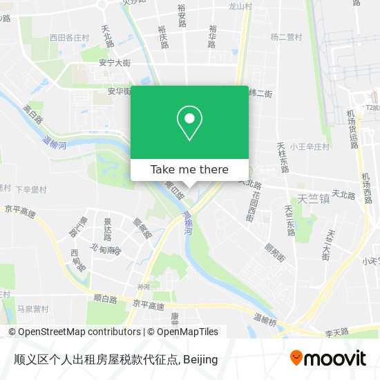 顺义区个人出租房屋税款代征点 map