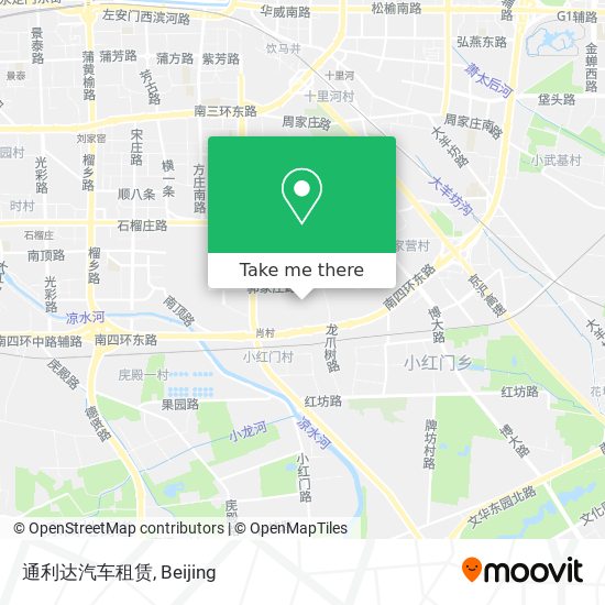 通利达汽车租赁 map
