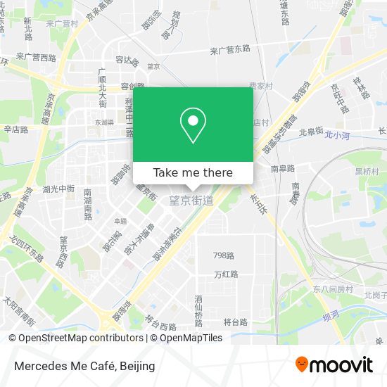 Mercedes Me Café map