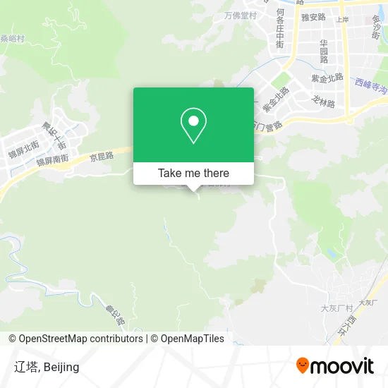 辽塔 map