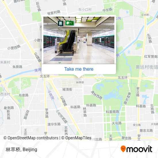 林萃桥 map