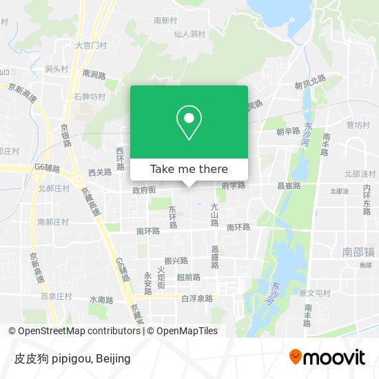 皮皮狗 pipigou map