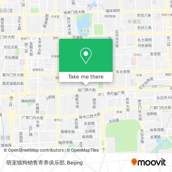 萌宠猫狗销售寄养俱乐部 map
