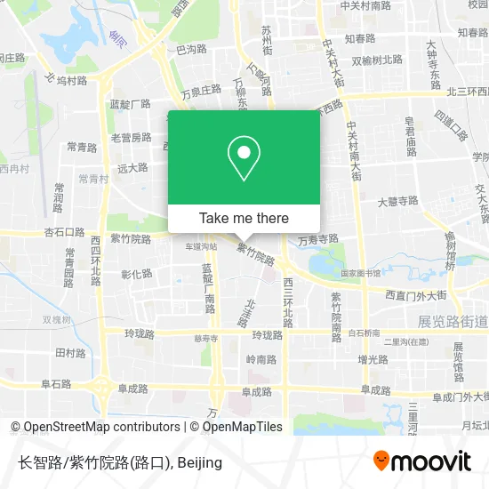 长智路/紫竹院路(路口) map