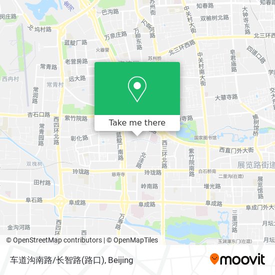 车道沟南路/长智路(路口) map