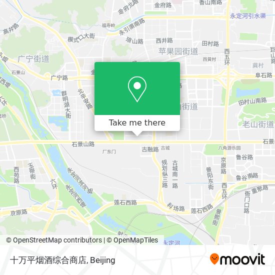 十万平烟酒综合商店 map
