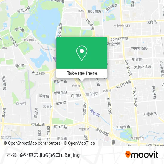 万柳西路/泉宗北路(路口) map