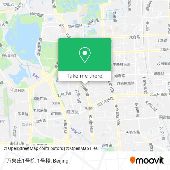万泉庄1号院-1号楼 map