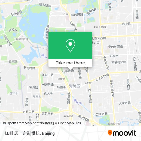 咖啡店一定制烘焙 map