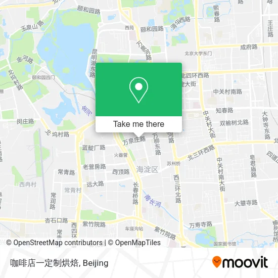 咖啡店一定制烘焙 map