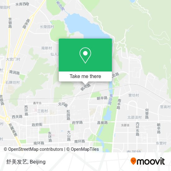 舒美发艺 map